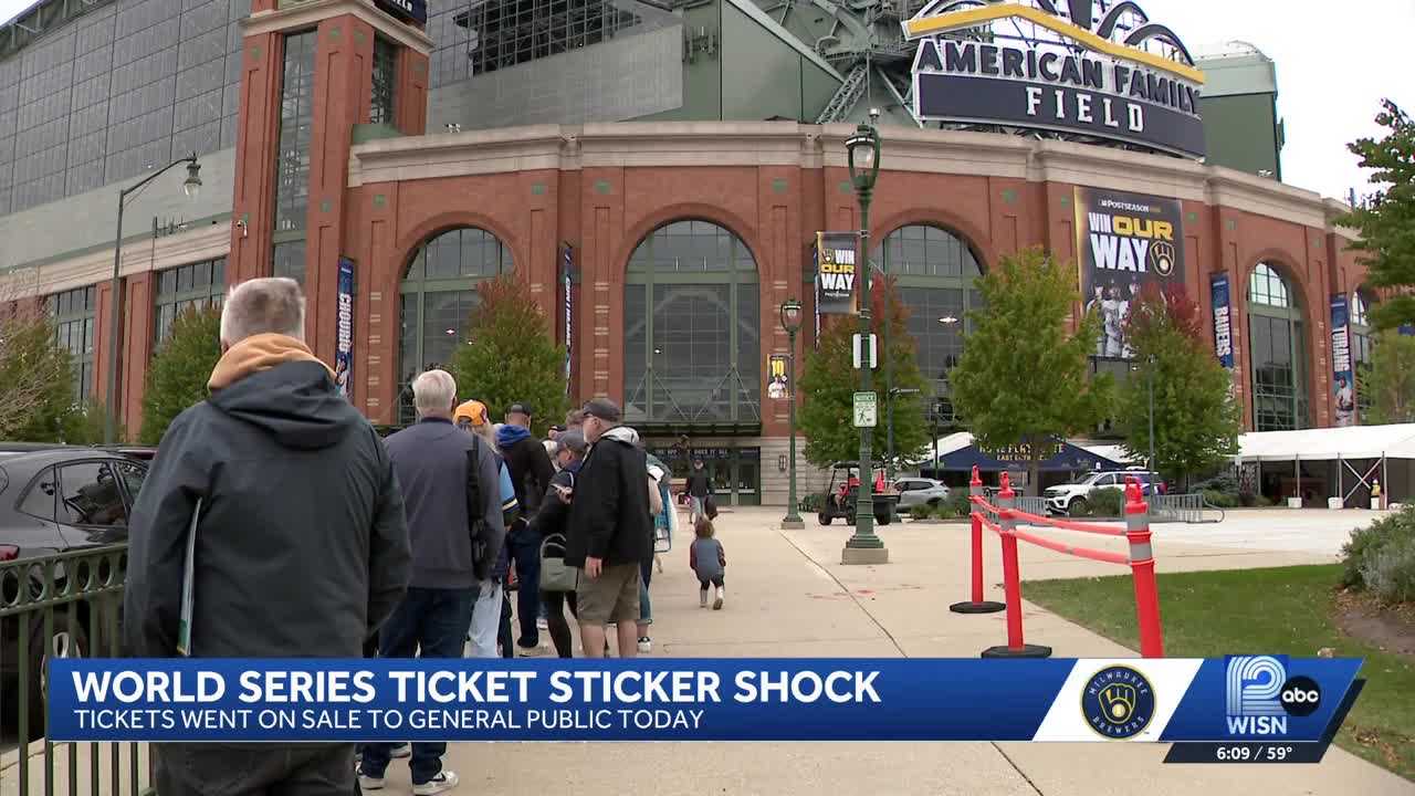 Brewers fans shocked by high World Series ticket prices — WISN 12 Milwaukee, Ponte Vedra Beach Sports news