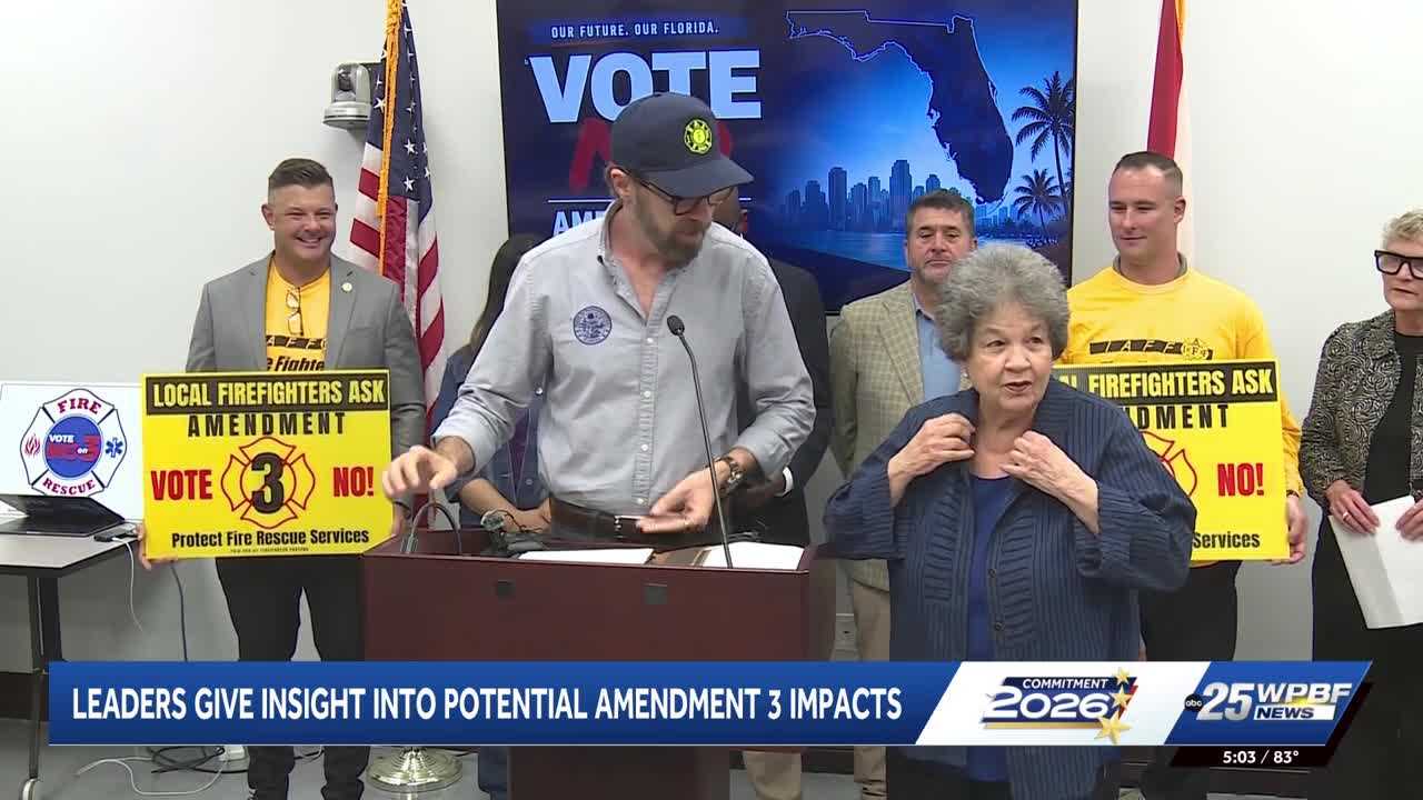 Florida officials discuss Amendment 3’s impact on property taxes and local services — WPBF West Palm Beach, Ponte Vedra Beach Real Estate news