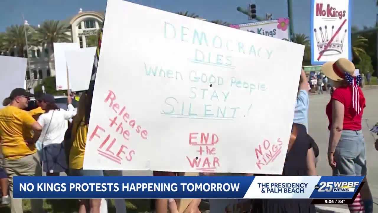 'No Kings' protests planned in South Florida ahead of midterms — WPBF West Palm Beach, Ponte Vedra Beach Community news