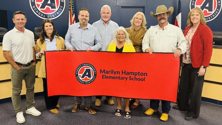 Aubrey ISD names new elementary school after beloved retired janitor — WFAA (Dallas-Fort Worth), Ponte Vedra Beach Schools news