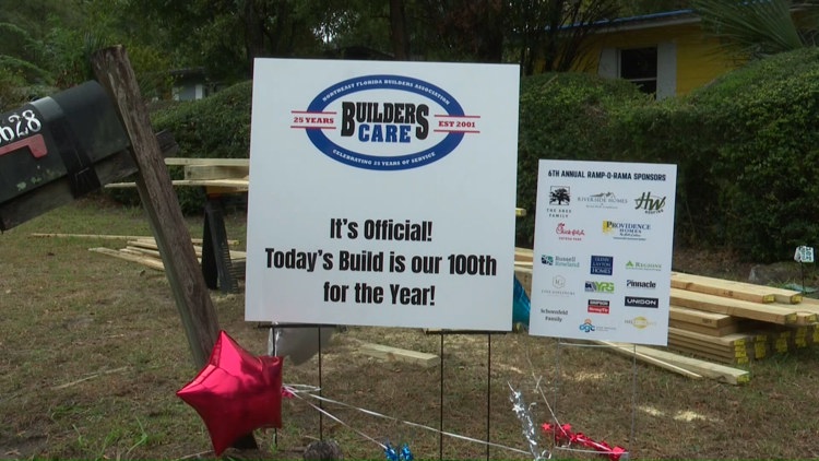 Builders Care builds 100th accessibility ramp of the year for Jacksonville family — Ponte Vedra Beach Community news