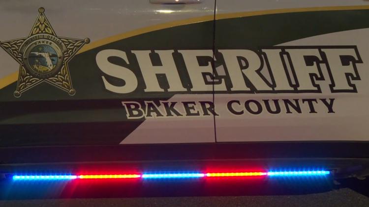 A still image from a video report on the Baker County campground incident.