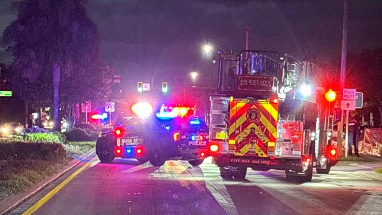 Pedestrian critically injured in crash on North Ponce De Leon Boulevard in St. Augustine — First Coast News Local, Ponte Vedra Beach Community news
