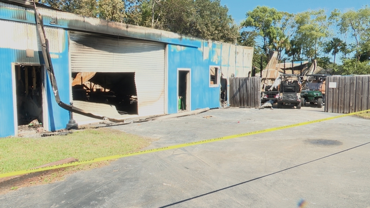 Golf Carts of St. Augustine owner able to recover majority of golf carts after fire — First Coast News Local
