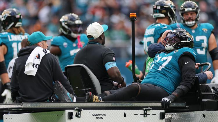 Anton Harrison injury update: Jaguars OL reportedly to miss rest of year — First Coast News Sports JAX, Ponte Vedra Beach Sports news