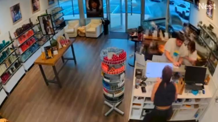 Couple survives being hit by car that crashed through a Jacksonville hair salon — First Coast News Local, Ponte Vedra Beach Community news
