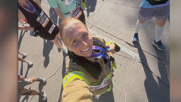 Bradford County firefighter runs Chicago Marathon in full firefighting gear — First Coast News Local, Ponte Vedra Beach Community news