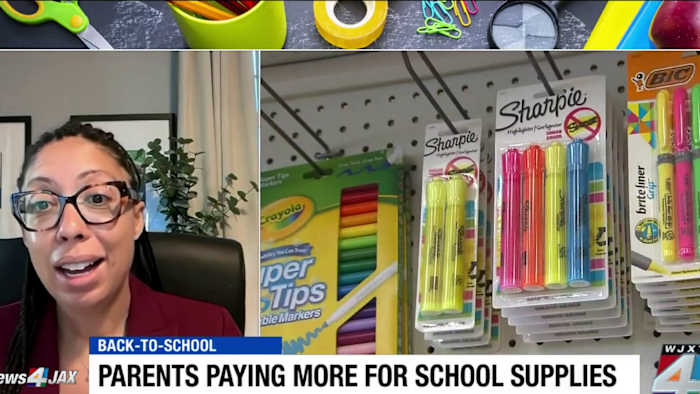 Back-to-school sticker shock: How to cope with higher prices for supplies — News4JAX Local, Ponte Vedra Beach Schools news