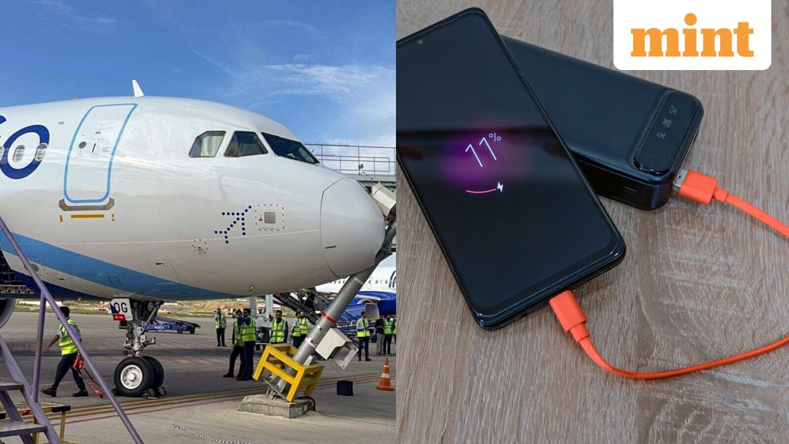 Chennai bound IndiGo flight diverted to Hyderabad after ablaze onboard: How power banks catch fire on plane? — Mint India, Ponte Vedra Beach Business news